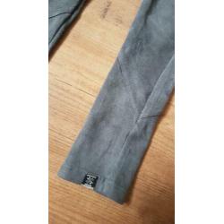 Indian Blue Jeans suède legging taupe grijs 116