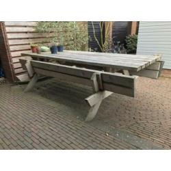 Robuuste picknick tafel 12 personen