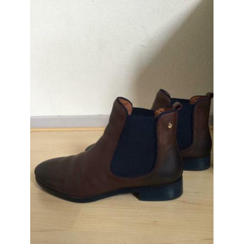 Chelsea boots/ leren laarzen merk Pikolinos mt.38