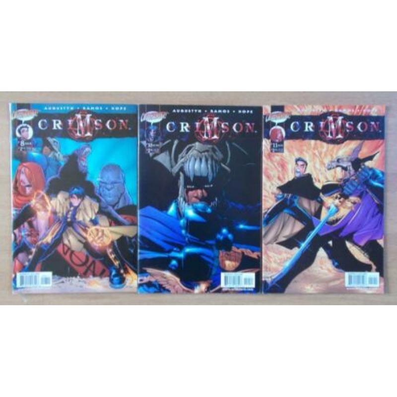 11x Crimson (1998) #2, 5, 8, 10, 11, 12, 13, 14, 15, 16, 17