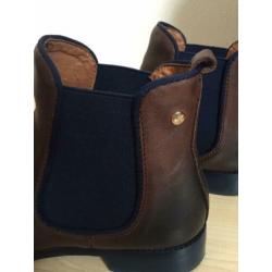 Chelsea boots/ leren laarzen merk Pikolinos mt.38