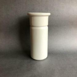 Sicart White Vase 0817, Mid Century Italian Design