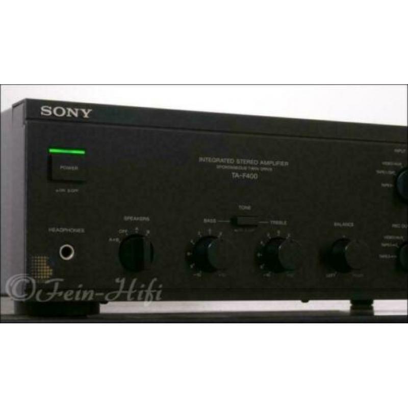 Sony TA-F400 stereo amplifier - black :