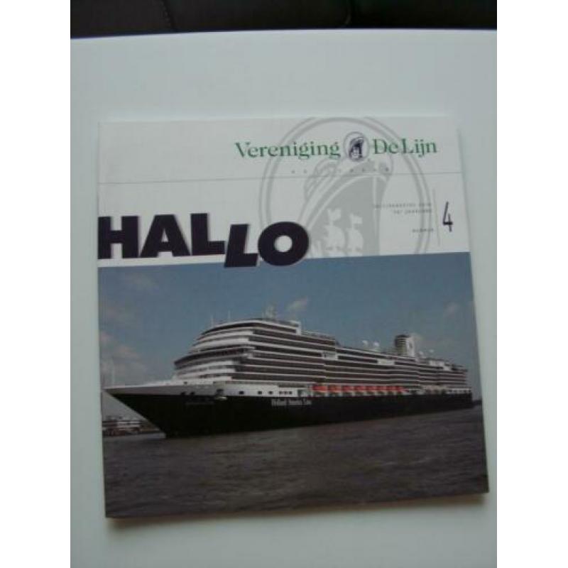 NN01 Verenigingsblad HALLO Holland Amerika Lijn