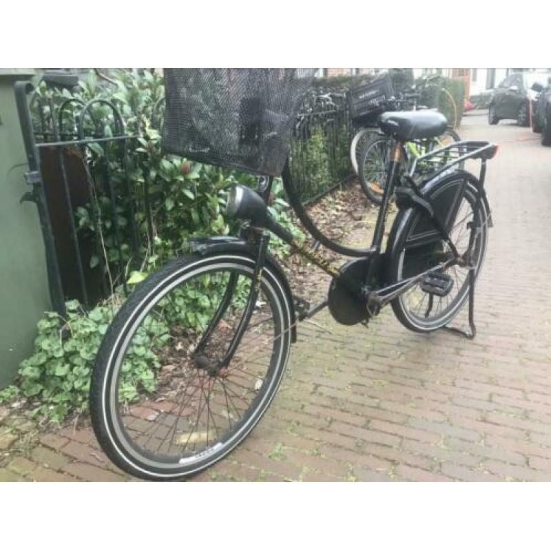 Popel meisjesfiets oma fiets 24 inch