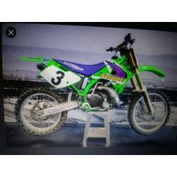 KX250 ZGAN VERSNELLINGSBAK kx 250 94t/m2002