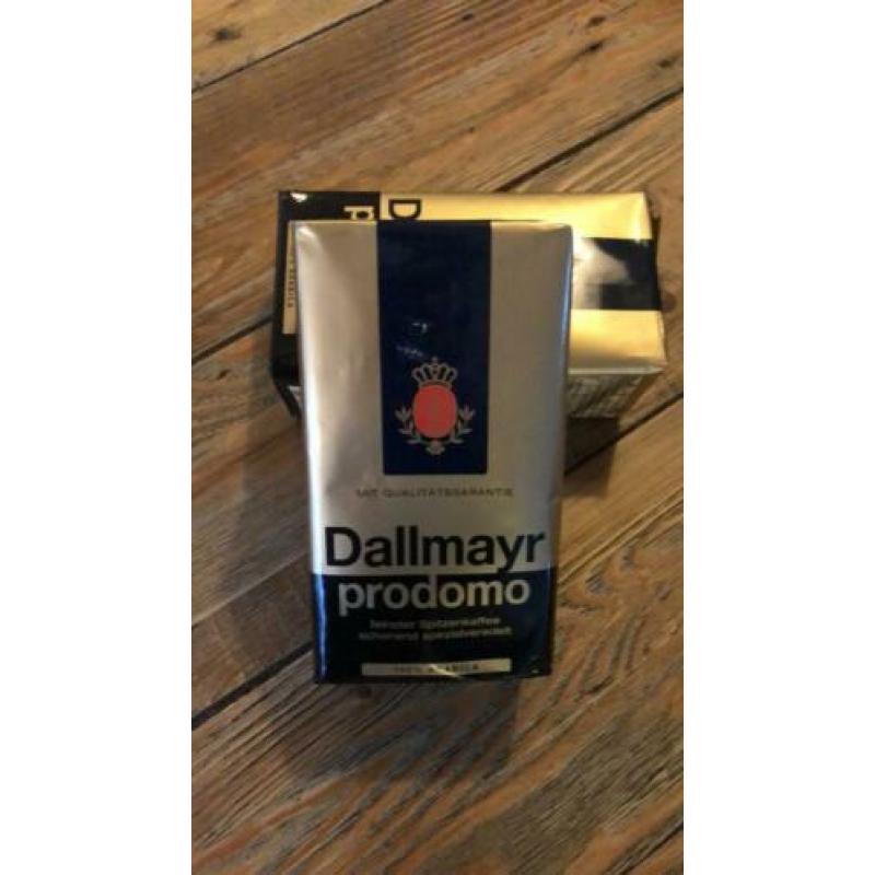 Dallmayr filterkoffie 2 pakken van 500 Gr per pak NIEUW!