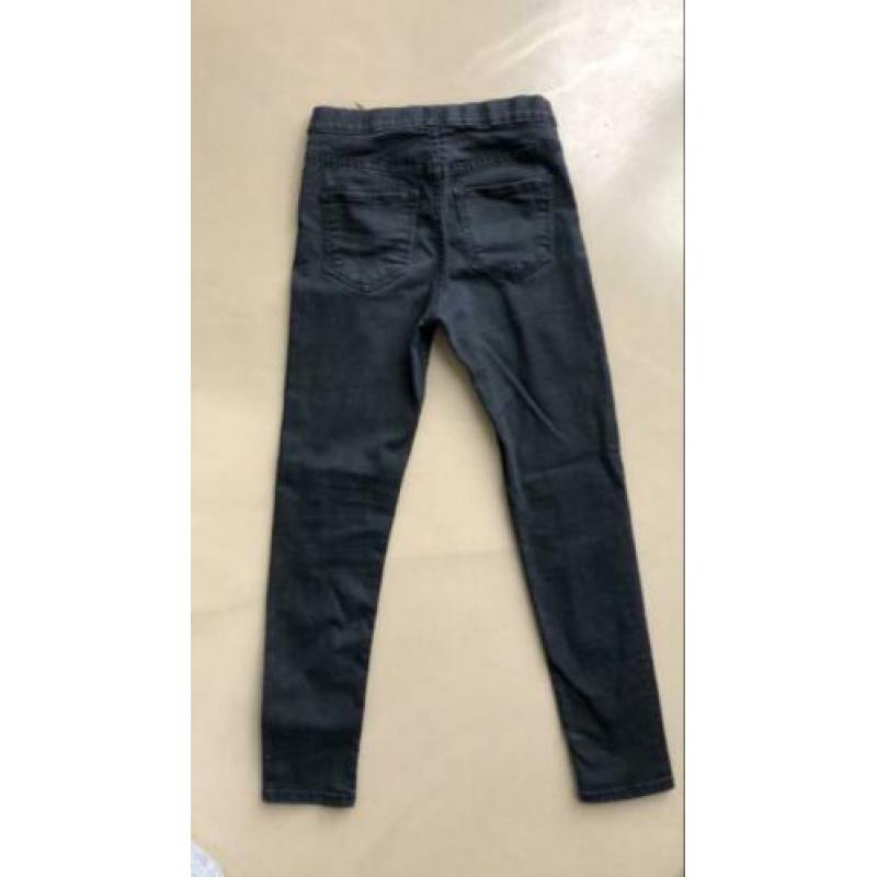 Skinny zwarte stretch jeans