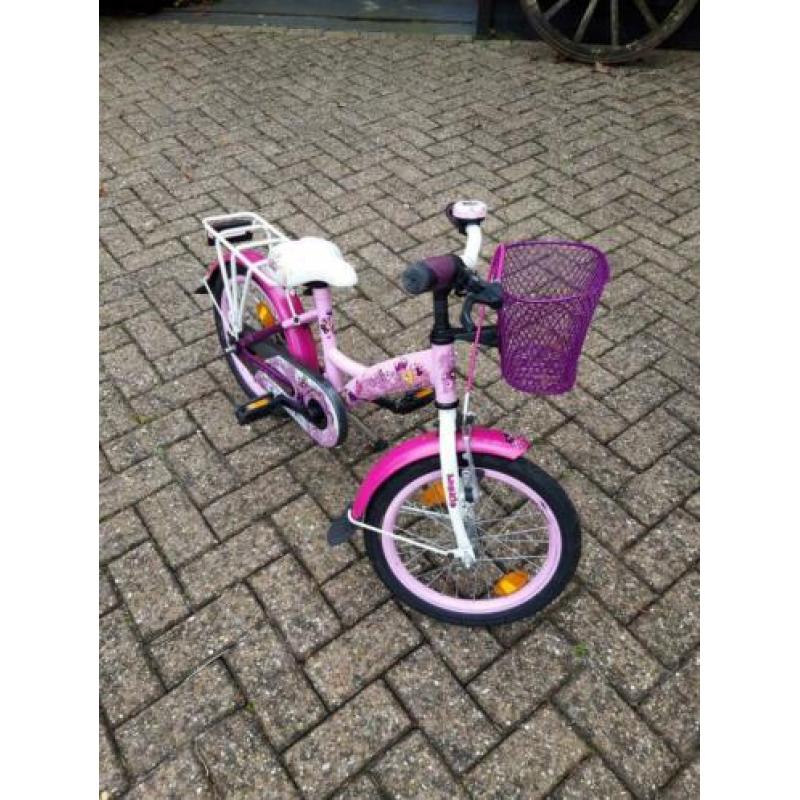 Loekie prinses meisjesfiets 16 inch