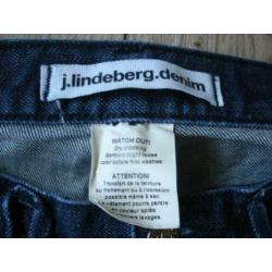 Als nieuw !! van het dure merk J. Lindeberg denim maat 29