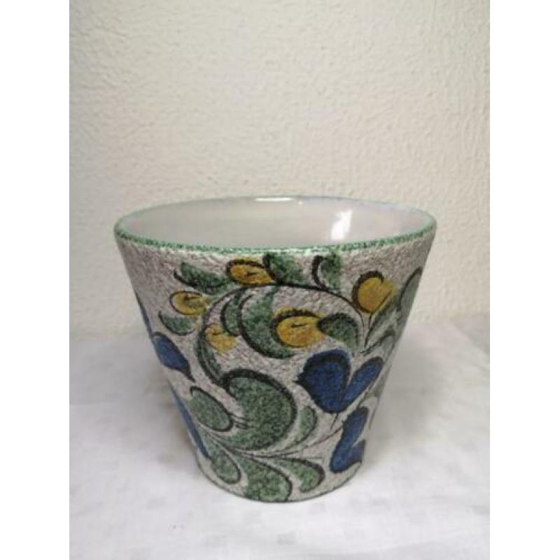 Vintage - Ruscha Enzian - Planter - Overpot - Keramiek -