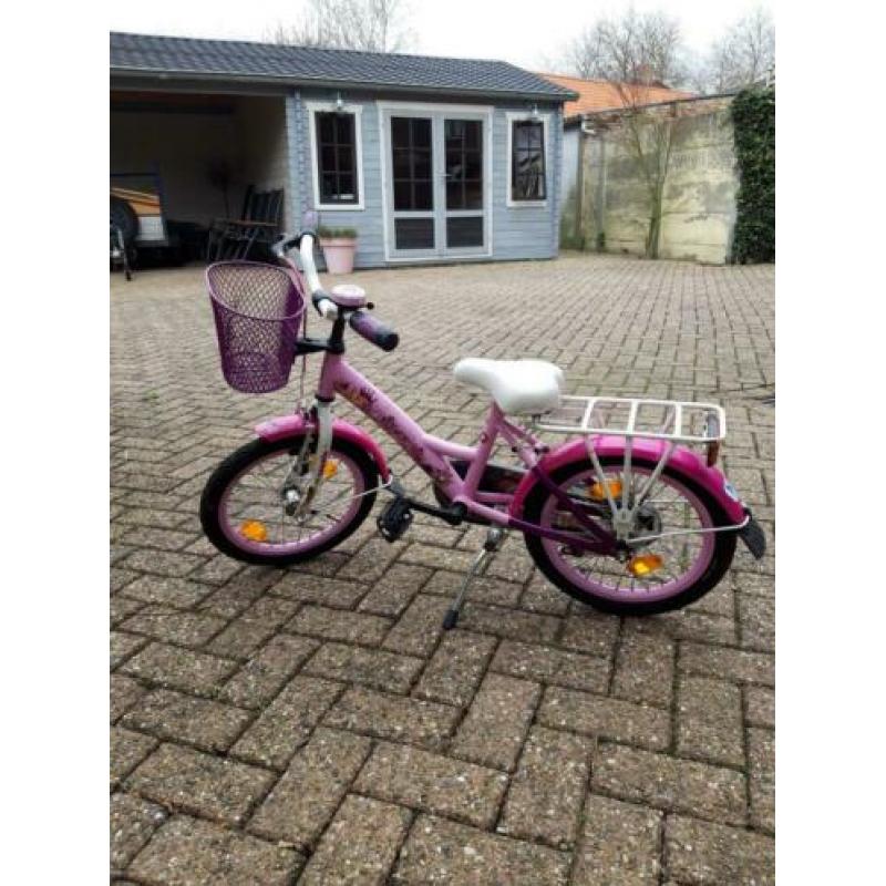 Loekie prinses meisjesfiets 16 inch