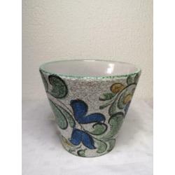 Vintage - Ruscha Enzian - Planter - Overpot - Keramiek -