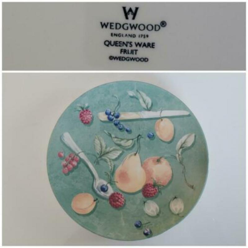 Wedgwood queen's ware fruit bord