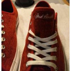 Te koop bordeaux rode Jack Purcell sneakers (42,5) inzgst !