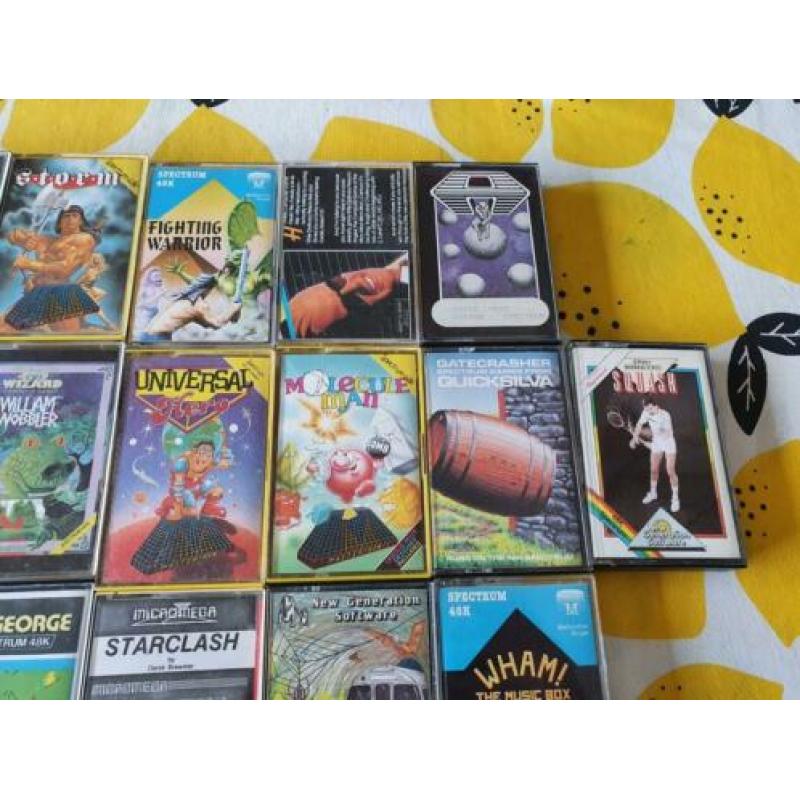 Set van 29 ZX Spectrum spellen