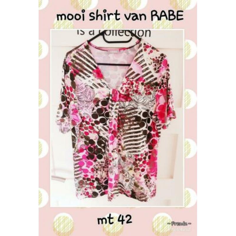 Mooi shirt 42 RABE zgan