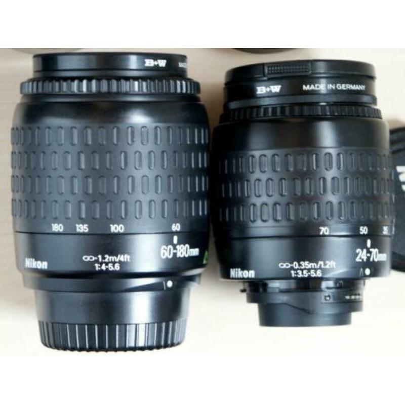 Nikon PRONEA 600i aps met 24-70mm en 60-180mm lenzen