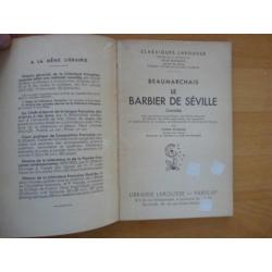 Barbier de Seville Comedie Beaumarchais Classique