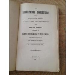 Korte omschrijving voorstellen rivierverbetering 1851