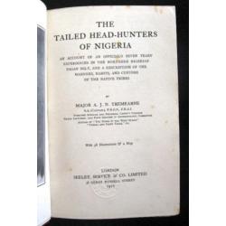 The Tailed Head-Hunters of Nigeria 1912 Afrika koppensneller