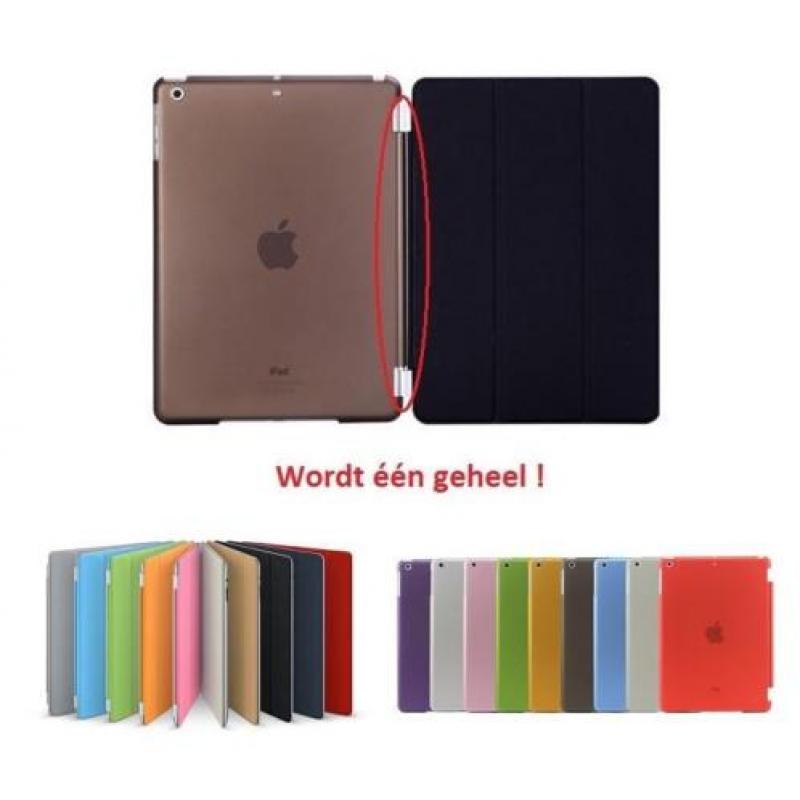 iPad Air 1 Smart Cover Smartcover hoes hoesje - COMBI GRIJS