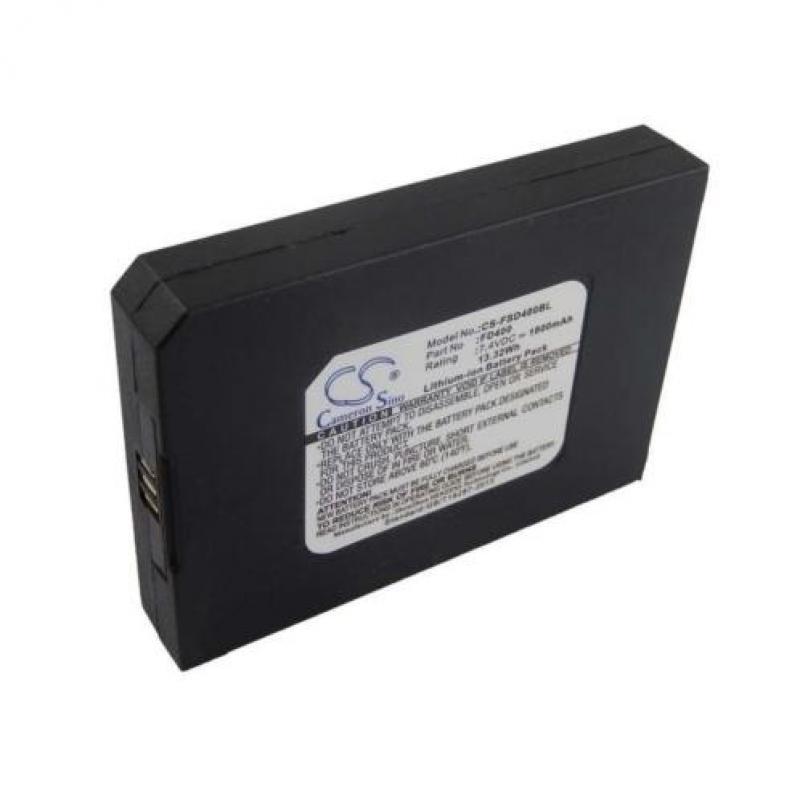 Accu Batterij voor First Data FD-400 Serie - FD400 - 7.4V