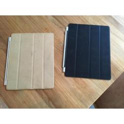 ipad hoes origineel apple zwart en beige smartcover