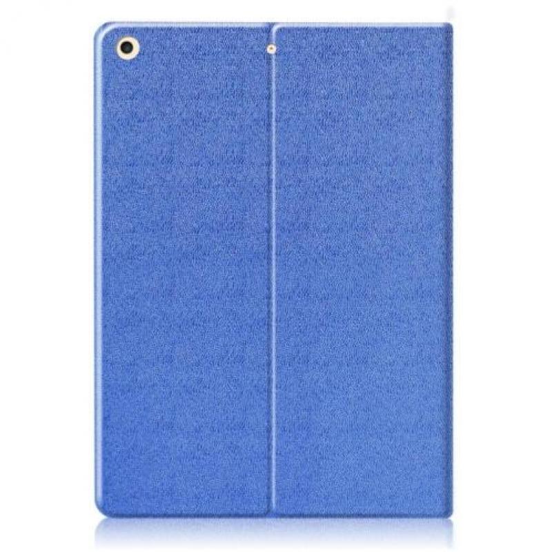 Leather style smart case blauw iPad 2017 (9.7")