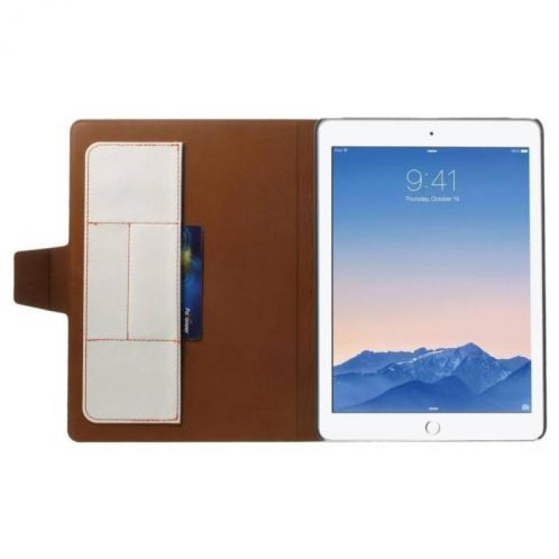 Apple iPad Air 2 - PU Lederen Flip Stand Cover met