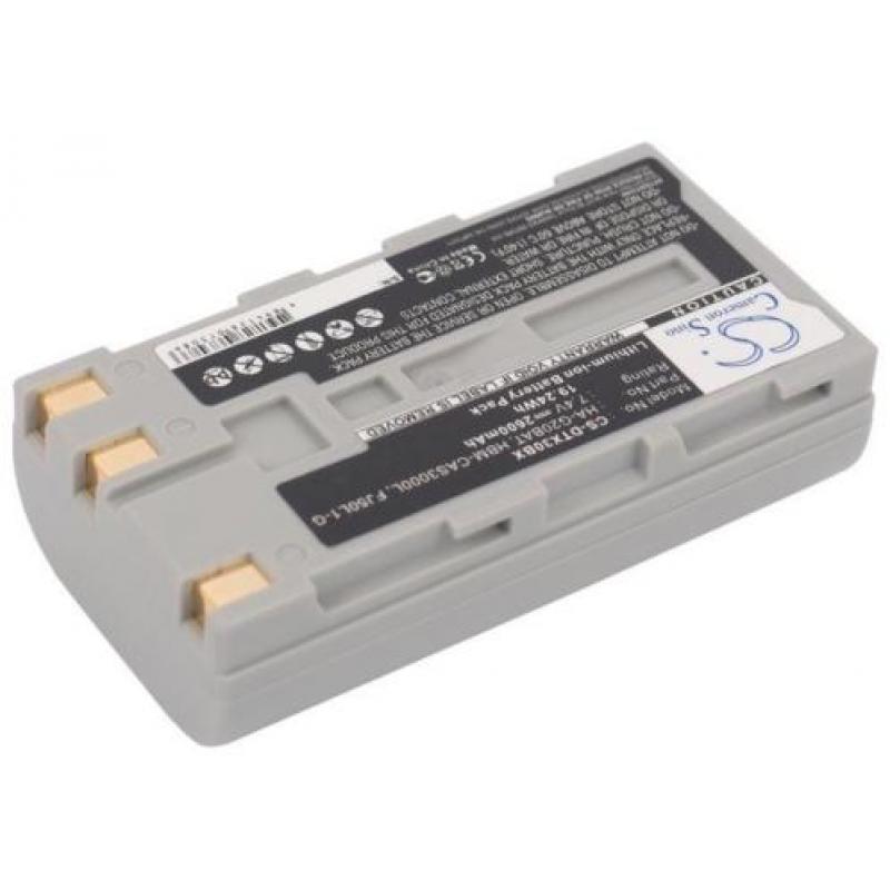 CS Accu Batterij Casio CS-DTX30BH - 2600mAh 7.4V