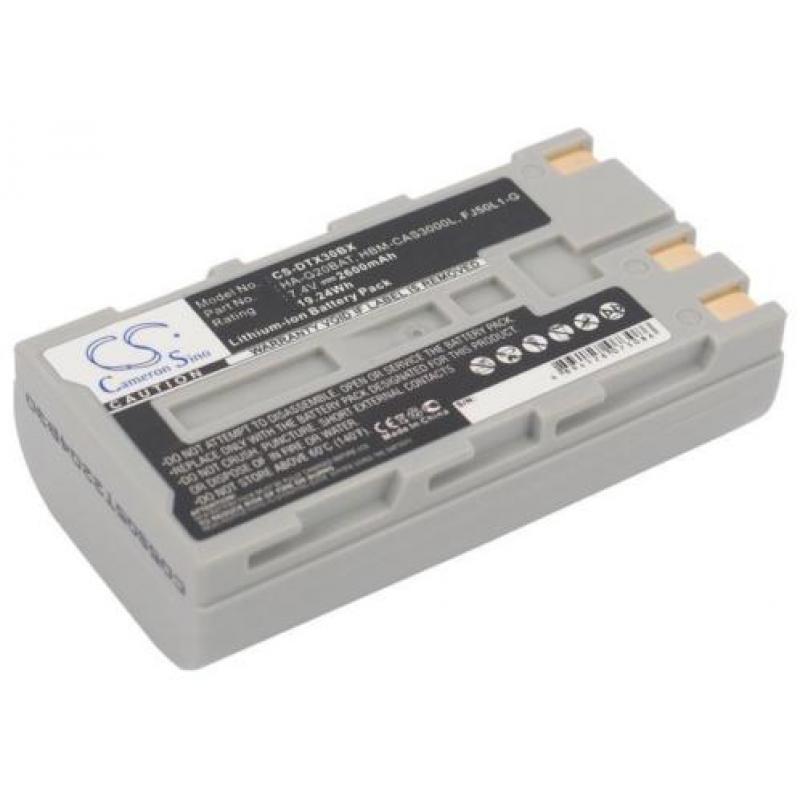 CS Accu Batterij Casio CS-DTX30BL - 2600mAh 7.4V