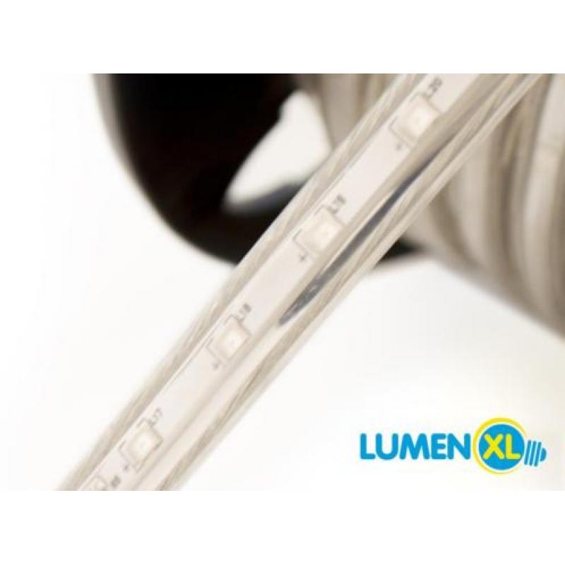 Lichtsnoer LED strip LEDstrip Lichtslang Rood 25 meter 230V