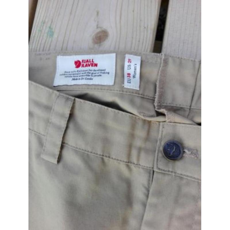 Fjallraven Ovik trousers W NIEUW maat 38 G1000 fjall raven