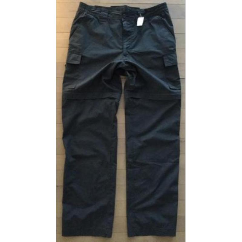 NOMAD, AFRITS / RITS BROEK, DONKER GRIJS, maat 48